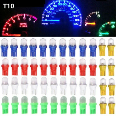 10/30/50 Pcs 168 Dash Light T10 194 2825 LED Bulb Instrument Panel Gauge Cluster - Image 1 of 4