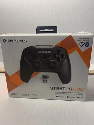 Steel Series Stratus Duo Wireless Gaming Controller New Open Box - Image 1 of 4