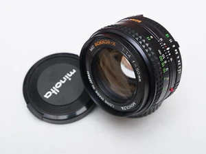 CLAed! A+ Minolta MD Rokkor-X  50mm f/1.4 fast prime lens  Mirorless Adaptable - Picture 1 of 6