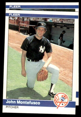 1984 Fleer #132 John Montefusco - Image 1 of 2