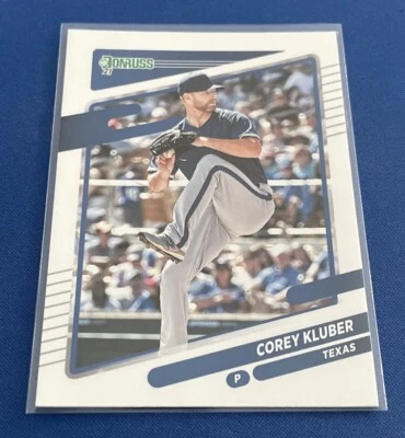 2021 Donruss #63 Corey Kluber Texas Rangers - Image 1 of 2