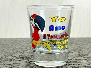 Souvenir Shot Glass Yo Amo Venezuela  - Picture 1 of 6