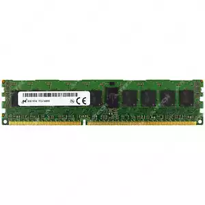 Micron 8GB 1Rx4 PC3-14900R RDIMM DDR3 1866 ECC REG Registered Server Memory RAM - Picture 1 of 2