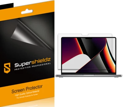 3X Supershieldz Anti Glare Matte Screen Protector for Apple MacBook Pro 14 inch - Image 1 of 2