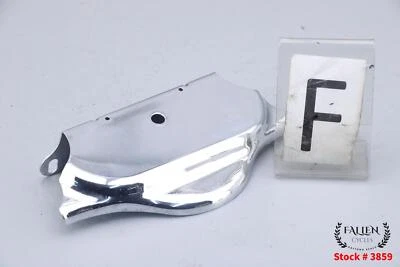 Harley Electra Glide CVO 2010 horquilla delantera triple árbol cubierta de línea de freno cromada Foto 1 de 4