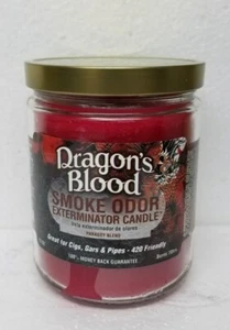 Smoke Odor Exterminator 13 oz Jar Candle Dragons Blood - Picture 1 of 2