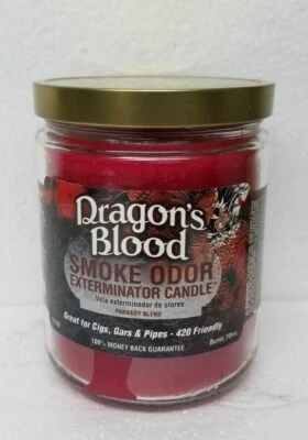 Smoke Odor Exterminator 13 oz Jar Candle Dragons Blood - Image 1 of 2