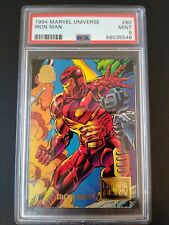 1994 Marvel Universe Iron Man #80 PSA 9 