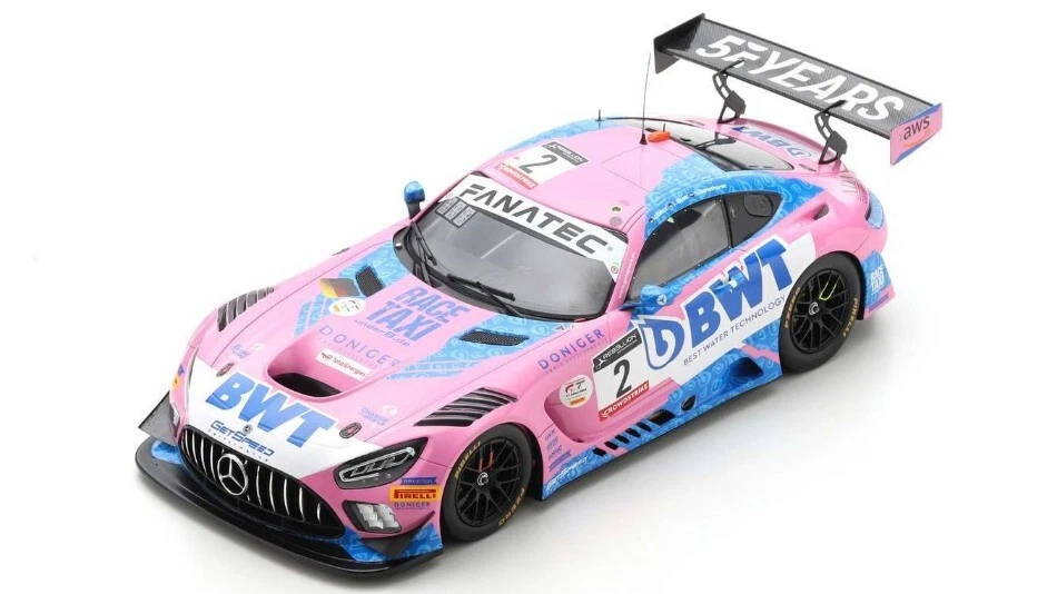 Modellino auto scala 1:18 Spark MERCEDES GT3 24H SPA 2022 racing collezione NEW - Immagine 1 di 1