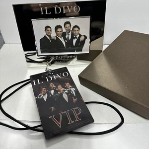 Il Divo Wicked Game World concert tour VIP Pass souvenir Frame - Picture 1 of 6