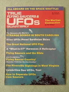 VINTAGE TRUE FLYING SAUCERS & UFOS QUARTERLY MAGAZINE NO. 4 WINTER 1977 HISTORIC - Picture 1 of 5