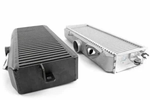Intercooler de montaje superior Perrin TMIC +10 HP! NUEVO NEGRO para Subaru STI 2008-2020 - Imagen 1 de 10