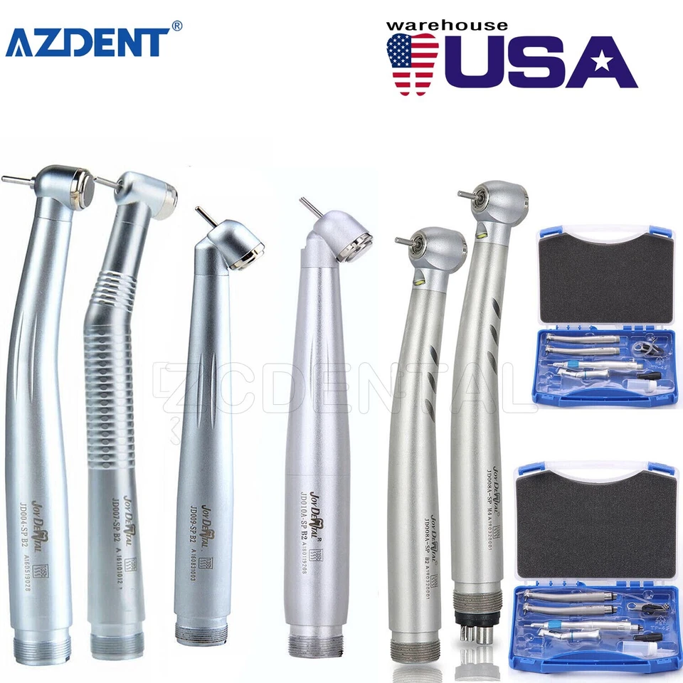 Estilo NSK Dental Alta y Baja Velocidad Kit de Pieza de Mano Turbina 2/4 Agujero - Image 1 of 1