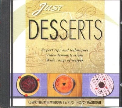 Just DESSERTS CD-ROM for Win/OS2/Mac - New Sealed JC - Image 1 of 2
