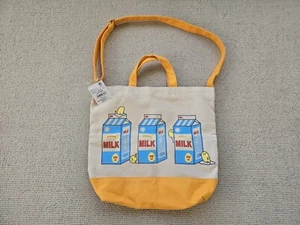 New Guedama Sanrio Milk Canvas Tote Bag - Picture 1 of 7