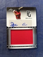 2013 Leaf Perfect Game Event-Worn Jersey Auto Dylan Cease #JA-DC1  White Sox
