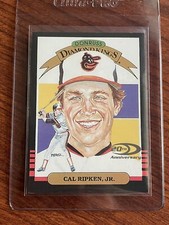 CAL RIPKEN JR #’d /1985 - 2004 Donruss 1985 Tribute Reprint Diamond Kings #DKR11