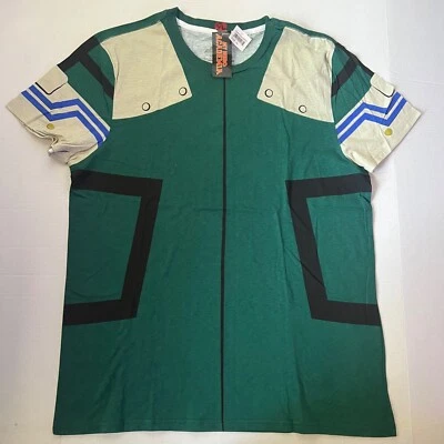 My Hero Academia Midoriya Izuku Deku Disfraz Juegos con disfraces Camiseta Multicolor Foto 1 de 4