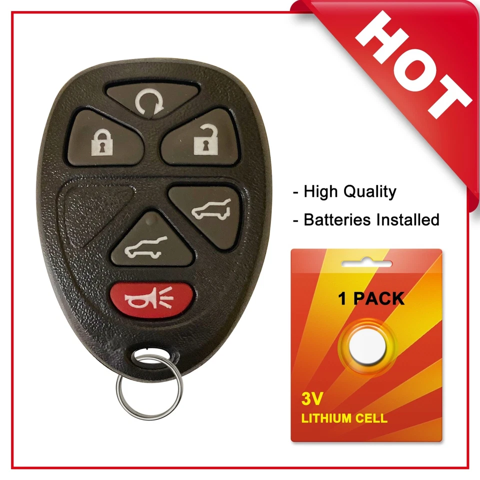 Mando a distancia para Chevrolet Suburban 1500 2500 2007 2008 2009 2010 2011 2012 2013 Foto 1 de 1