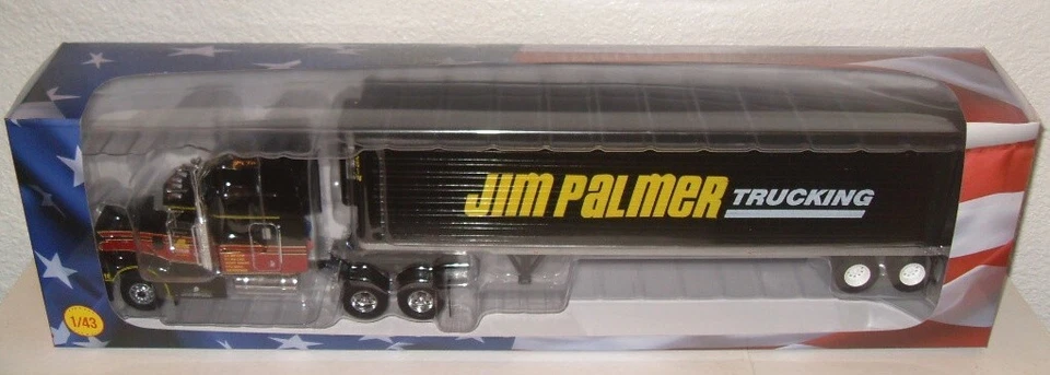 Camión Peterbilt 377 A/E (1999) Jim Palmer escala 1:43 modelo de remolque Foto 1 de 1