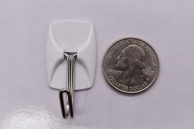 Command 32 Wire Hooks 48 Strips, Small, White Wall Hanger Hook - Image 1 of 3