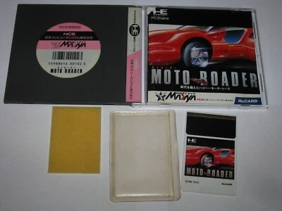 Moto Roader 1 Motoroader PC Engine HuCard Japan import US Seller - Image 1 of 4