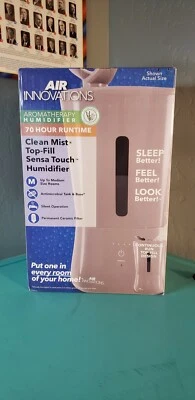 NUEVO Humidificador Air Innovations Sensa Touch marrón topo aromaterapia niebla hogar habitación Foto 1 de 2