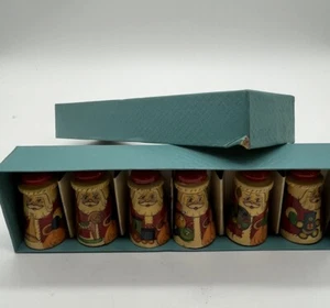 Weihnachtsmann Ornamente verpackt handbemalt Set aus der Ukraine - Bild 1 von 9