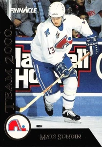1992-93 Pinnacle Team 2000 #7 Mats Sundin - Picture 1 of 2