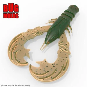 Bait DIY Fishing Mold Soft Plastic Baits Lure Plastisol Bass Mauler - Picture 1 of 1
