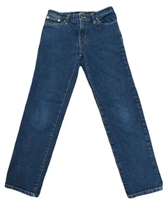 Polo Ralph Lauren Boy's Hampton Straight Dark Stretch Jeans L/G (14 -16) 160 - Picture 1 of 9