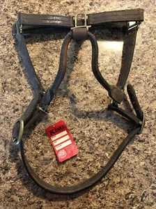 King Series Leather Horse Tack Brown, Brass Colored Buckles, New Old Stock - Picture 1 of 10