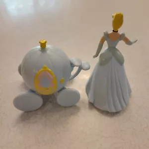 Disney CINDERELLA and COACH 2Figures PVC Applause Cake Toppers Toys - Picture 1 of 2