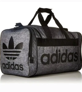 adidas Originals Unisex Santiago Duffel Bag, Jersey Onix/Black, grey trefoil - Picture 1 of 11