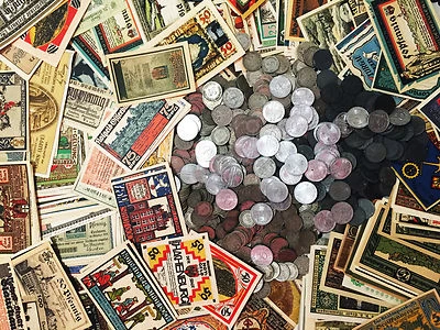  Liquidación VENTA Antiguo Muy Raro Alemania Colección Monedas Lote y Billete Foto 1 de 4