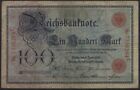 [19982] - REICHSBANKNOTE 100 Mark, 08.06.1907, Ros. 30 - Z/C  (= EUR 20,00), geb