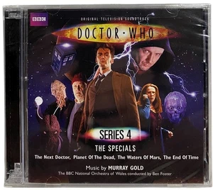 Doctor Who Series 4 Specials Original TV Soundtrack Score 2 CDs NEW Murray Gold - Bild 1 von 3