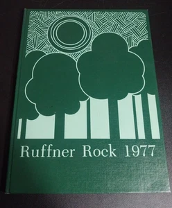 1977 William Ruffner Junior High School Yearbook Ruffner Rock Roanoke, Virginia - Picture 1 of 8