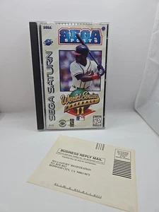 World Series Baseball II (Sega Saturn, 1996) complete Tested Free Shipping.  - Picture 1 of 10