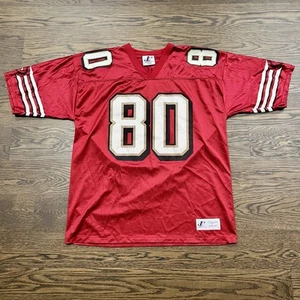 Vintage Logo Athletic San Francisco 49ers JERRY RICE NFL Football Jersey Sz L - Picture 1 of 5