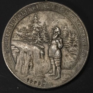 Medalla 1936 Tercer Reich Shooting Club Hotzenbach Berlín Juegos Olímpicos Muy Rara - Imagen 1 de 2