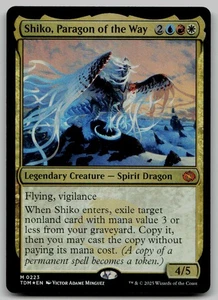 Shiko, Paragon of the Way M Tarkir: Dragonstorm 223 NM - Bild 1 von 2