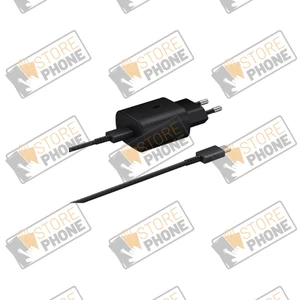 Chargeur Complet Samsung USB-C (25W) Noir - Photo 1/2