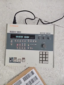ROLAND SBX 80 SYNC BOX-POWER TESTED ONLY-SPARES OR REPAIR. - Picture 1 of 24