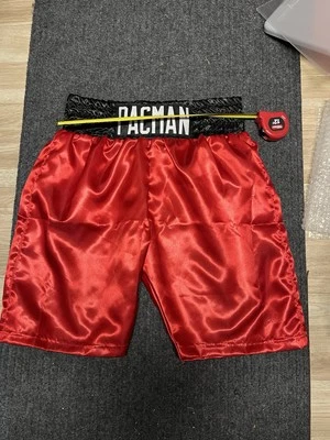 Manny Pacquiao Pac-Man  Training Shorts Boxing Trunks Custom - Image 1 of 3