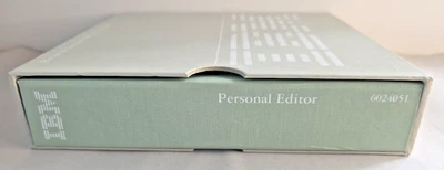 IBM Personal Editor First Edition (NOV 1982) Software (1 Disc) & Manual 6024051 - Image 1 of 4