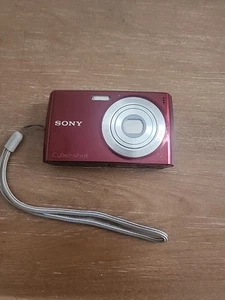 Sony CyberShot 573967 Red 12.1 mega Pixels Flash Not Tested - Picture 1 of 13