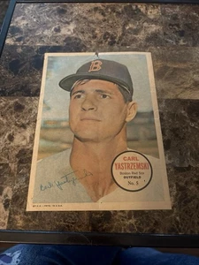 Carl Yastrzemski Yaz 1967 Boston Red Sox Outfield #5 - Bild 1 von 6