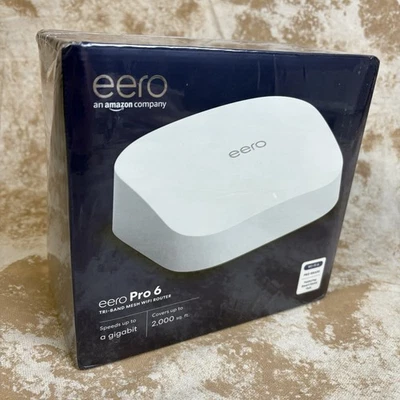 eero Pro 6 AX4200 Tri-Band Mesh Wi-Fi 6 Router K010111 - New Sealed Eero - Image 1 of 4