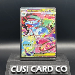 Pokemon TCG Mega Evolution - Mega Venusaur EX SIR 177/132 - Picture 1 of 2